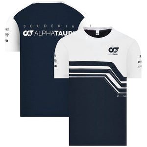 Scuderia AlphaTauri F1 Team White/Navy Drivers Tee Shirt