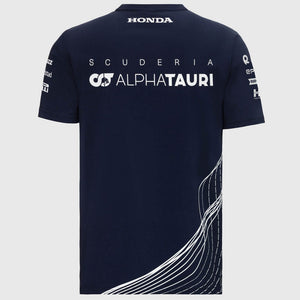 Scuderia AlphaTauri F1 Team Navy Teamline Travel Tee Shirt