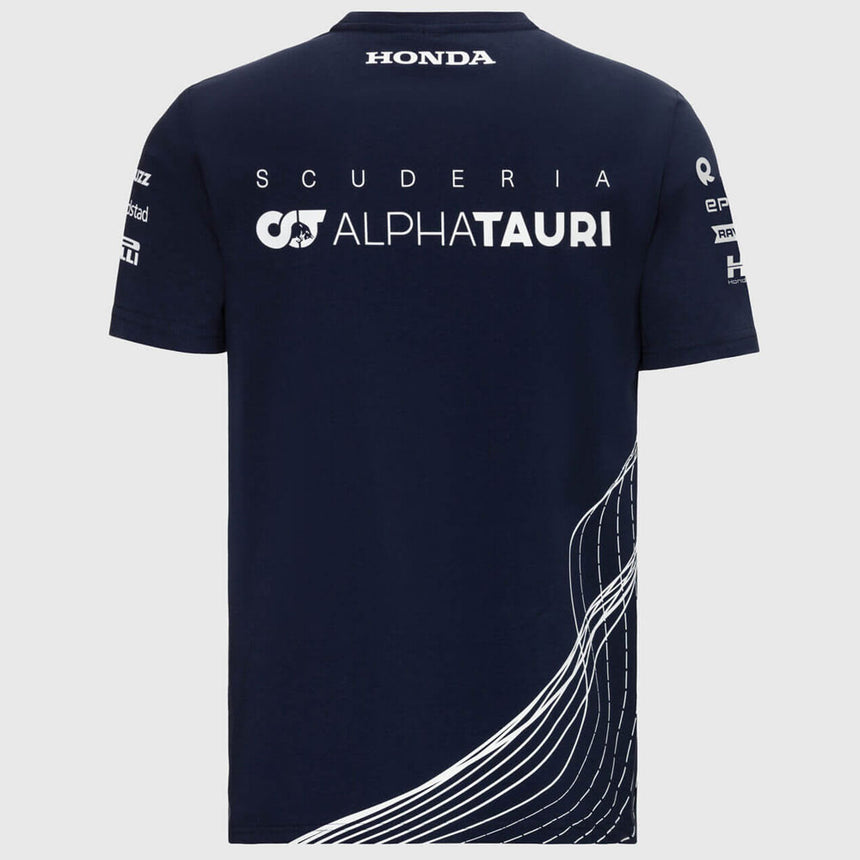 Scuderia AlphaTauri F1 Team Navy Teamline Travel Tee Shirt