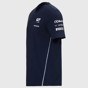 Scuderia AlphaTauri F1 Team Navy Teamline Travel Tee Shirt
