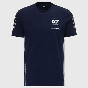 Scuderia AlphaTauri F1 Team Navy Teamline Travel Tee Shirt