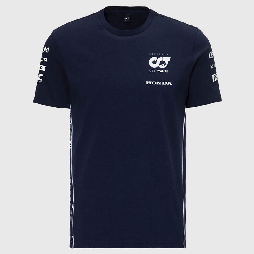 Scuderia AlphaTauri F1 Team Navy Teamline Travel Tee Shirt