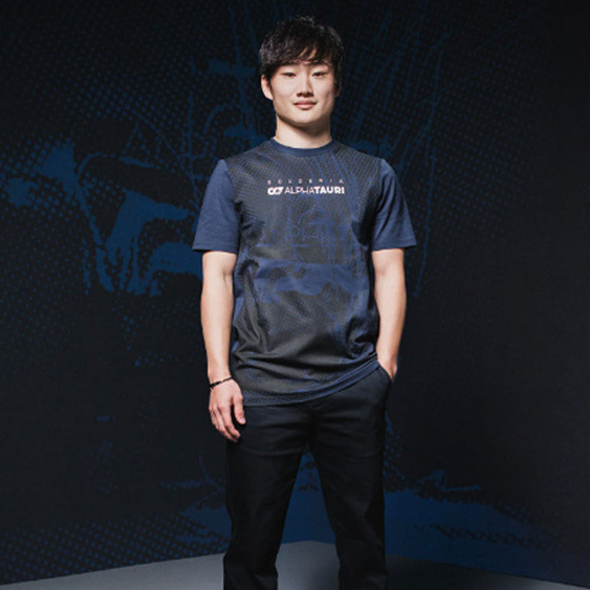 Scuderia AlphaTauri F1 Team Navy Graphic Fanwear Tee Shirt