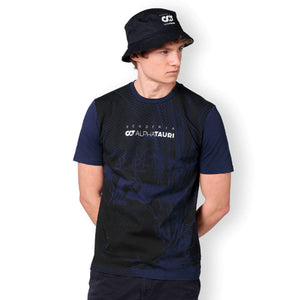 Scuderia AlphaTauri F1 Team Navy Graphic Fanwear Tee Shirt