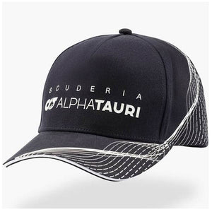 Scuderia AlphaTauri F1 Team Navy Logo Adjustable Size Baseball Cap