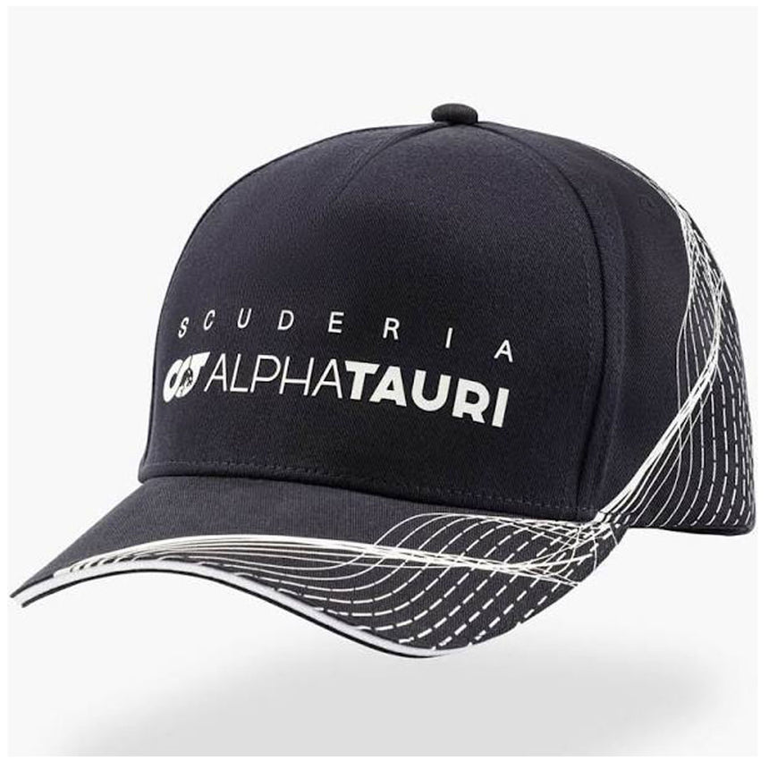 Scuderia AlphaTauri F1 Team Navy Logo Adjustable Size Baseball Cap