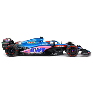 Solido 1/18 Alpine A522 Australia GP 2022 Esteban Ocon Model Car