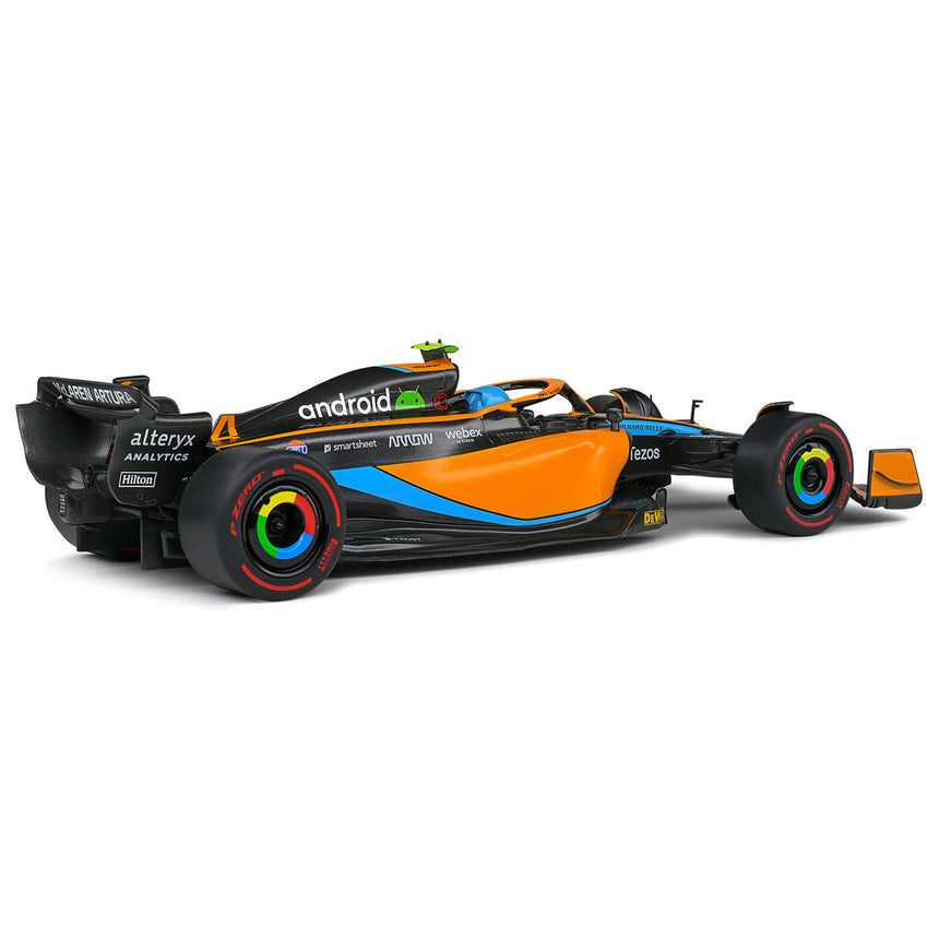 Solido 1/18 Mclaren MCL36 2022 Emilia Romagna GP Lando Norris #4 Model Car