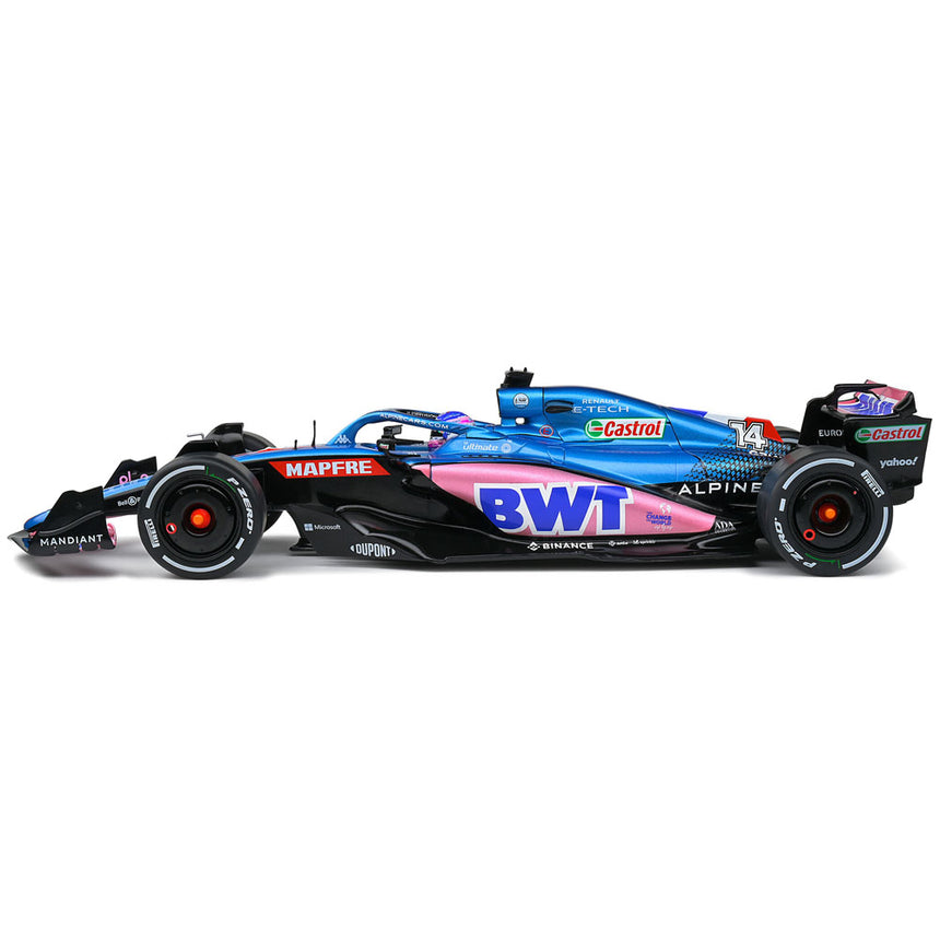 Solido 1/18 Alpine A522 Monaco GP 2022 - Fernando Alonso Model Car