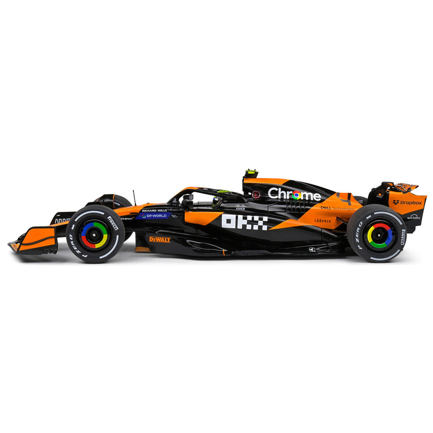 Solido 1/18 Mclaren F1 Team MCL38 Lando Norris #4 Miami GP 2024 Model Car