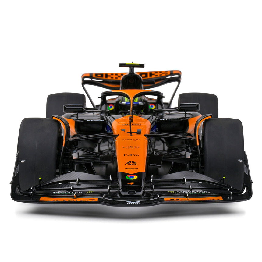 Solido 1/18 Mclaren F1 Team MCL38 Lando Norris #4 Miami GP 2024 Model Car