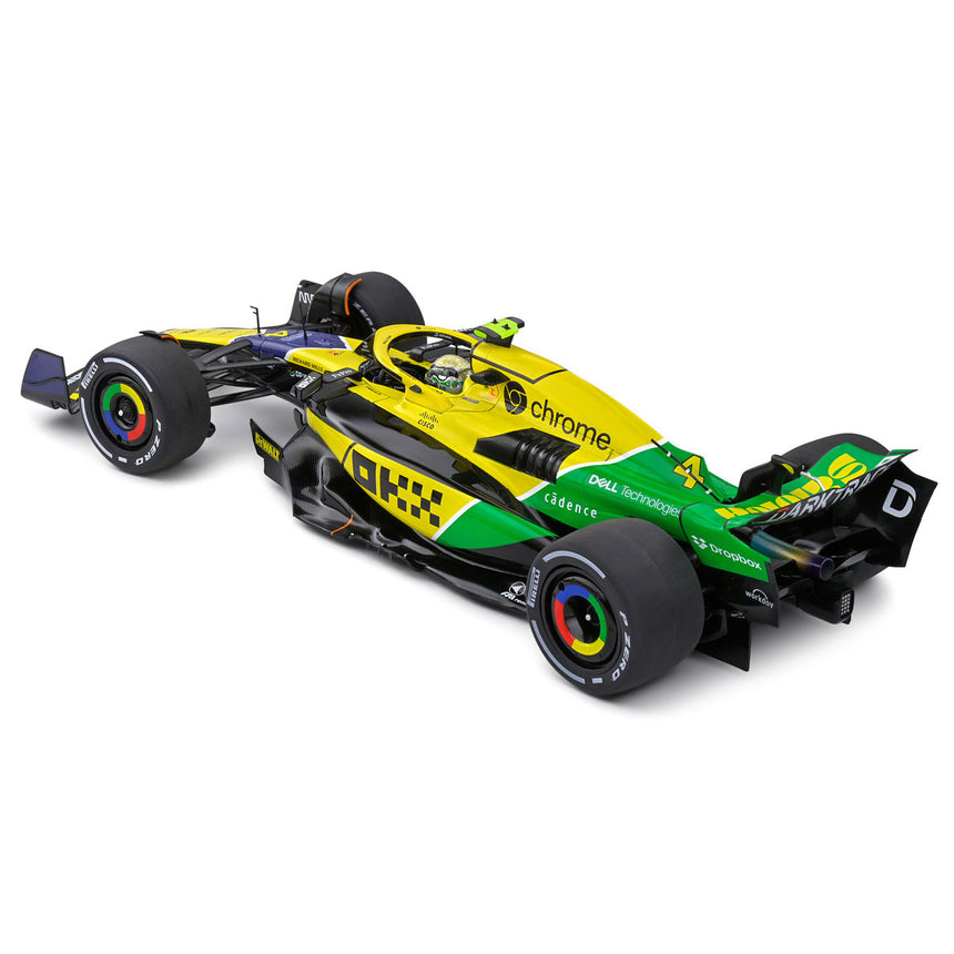 Solido 1/18 Mclaren F1 Team MCL38 Monaco GP 24 Oscar Piastri Model Car