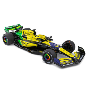 Solido 1/18 Mclaren F1 Team MCL38 Monaco GP 2024 Lando Norris #4 Model Car