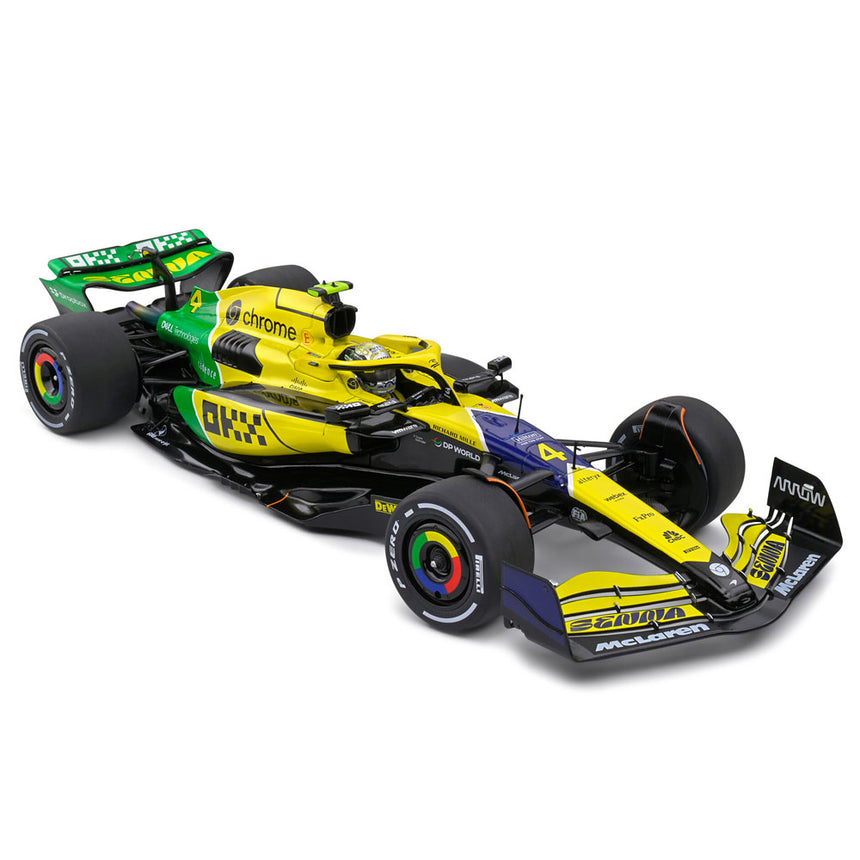 Solido 1:18 Mclaren F1 Team MCL38 Monaco GP 2024 Lando Norris #4 Model Car