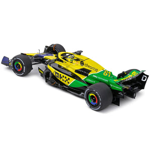 Solido 1/18 Mclaren F1 Team MCL38 Monaco GP 2024 Lando Norris #4 Model Car