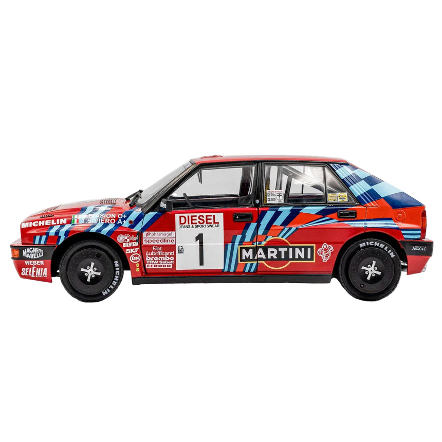 Solido 1:18 Scale Lancia Delta HF Integrale Rally San Remo 1989 Model Car