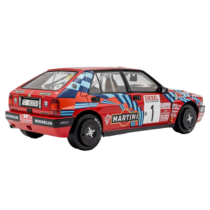 Solido 1:18 Scale Lancia Delta HF Integrale Rally San Remo 1989 Model Car