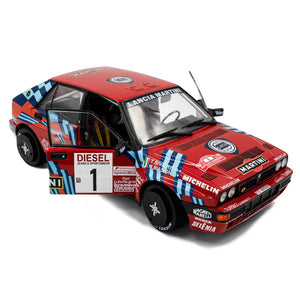 Solido 1:18 Scale Lancia Delta HF Integrale Rally San Remo 1989 Model Car