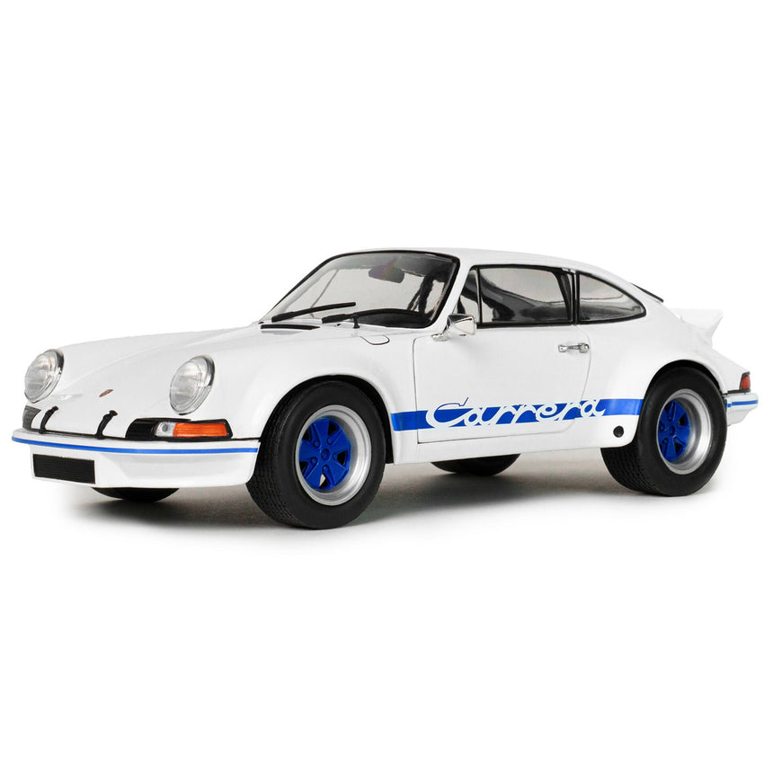 Solido 1:18 Scale Porsche 911 Carrera RSR 1973 White Diecast Model Car