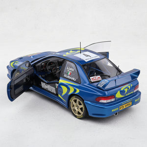 Solido 1:18 Scale Subaru Impreza WRX S5 WRC Rallye Montecarlo 1997 Model Car