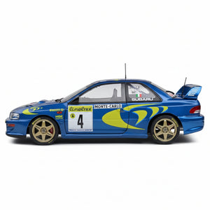 Solido 1:18 Scale Subaru Impreza WRX S5 WRC Rallye Montecarlo 1997 Model Car