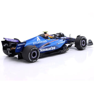 Solido 1:18 Scale Williams FW47 #55 C Sainz Azerbaijan GP 2025 Diecast Model Car
