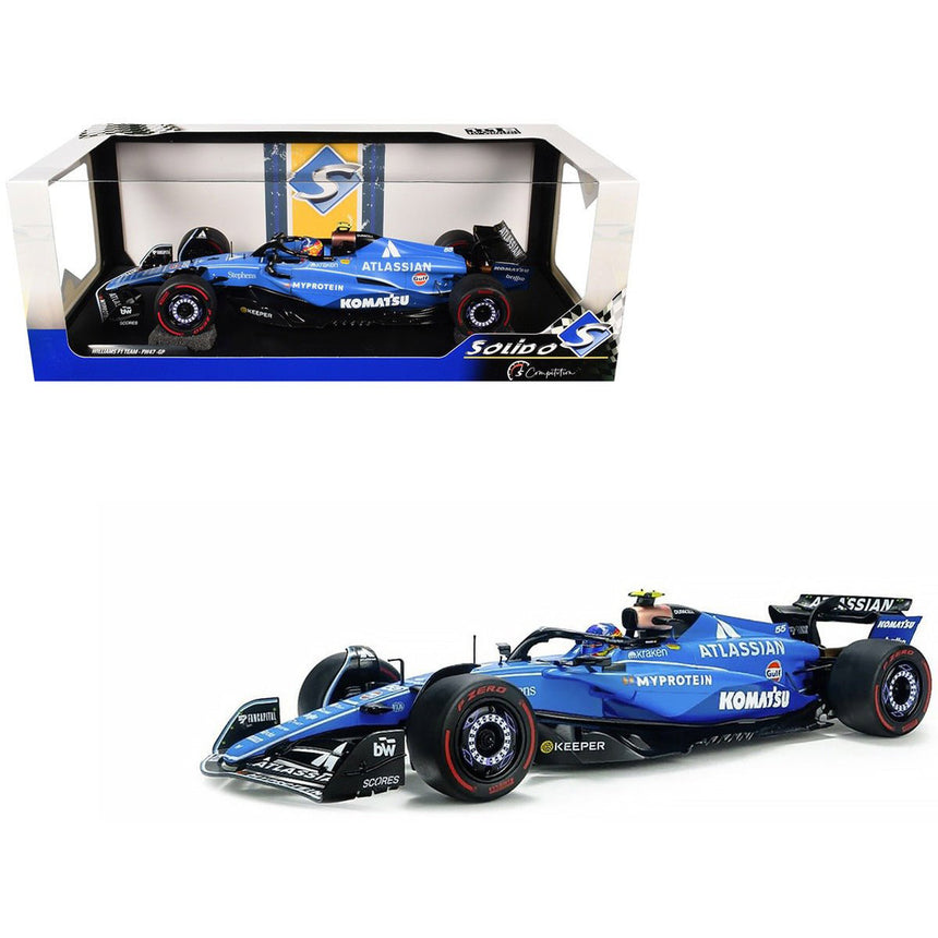 Solido 1:18 Scale Williams FW47 #55 Sainz Australian GP 2025 Model Car