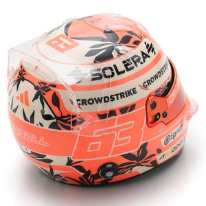 Spark 1:5 Scale Mercedes F1 Team George Russel Miami GP 2025 Model Helmet