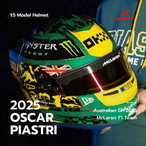 Spark 1:5 Scale Mclaren F1 Team Oscar Piastri Australian GP 2025 Model Helmet