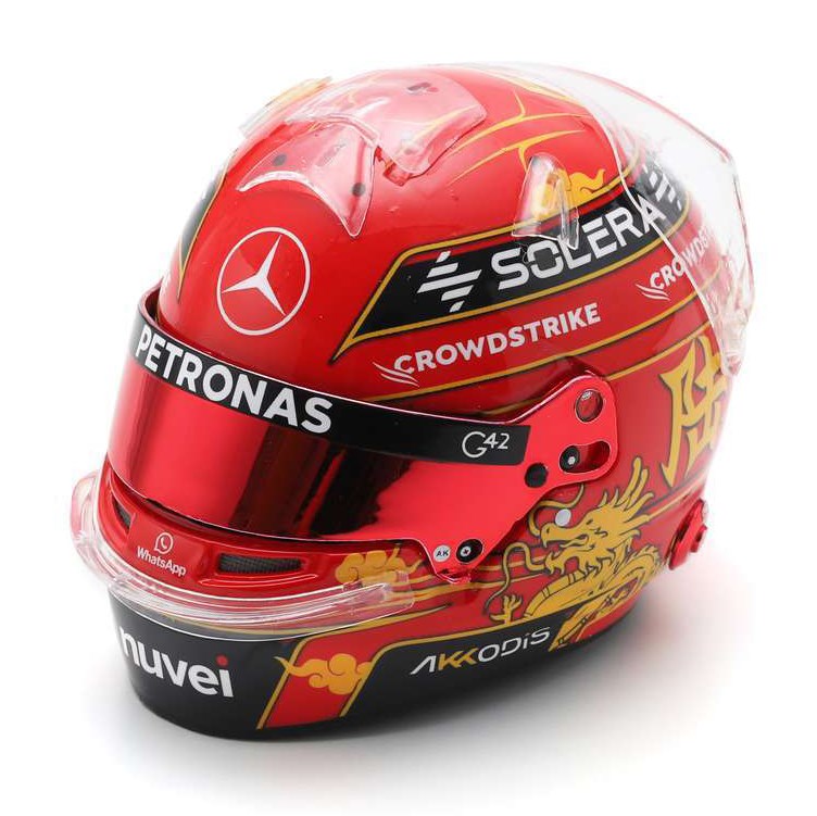Spark 1:5 Scale 2024 Chinese GP George Russell Mini Helmet
