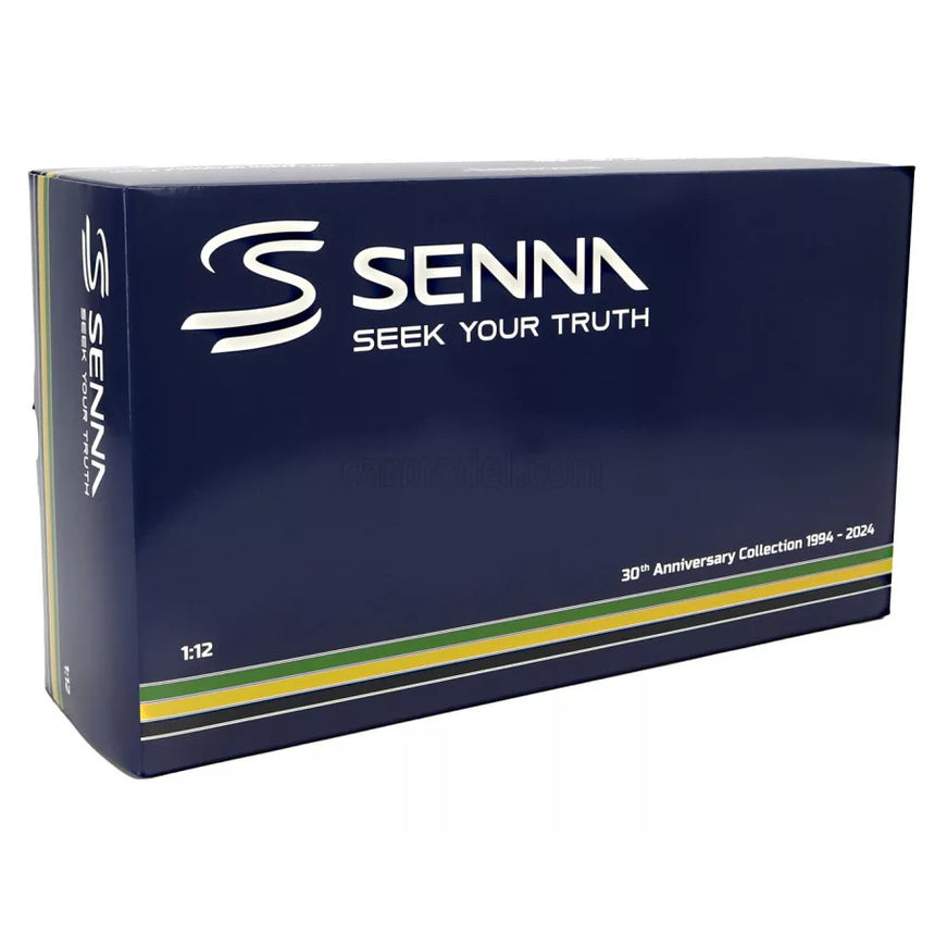 Minichamps 1/12 Ayrton Senna 30th Anniversary Williams Renault FW16 Limited Edition Model