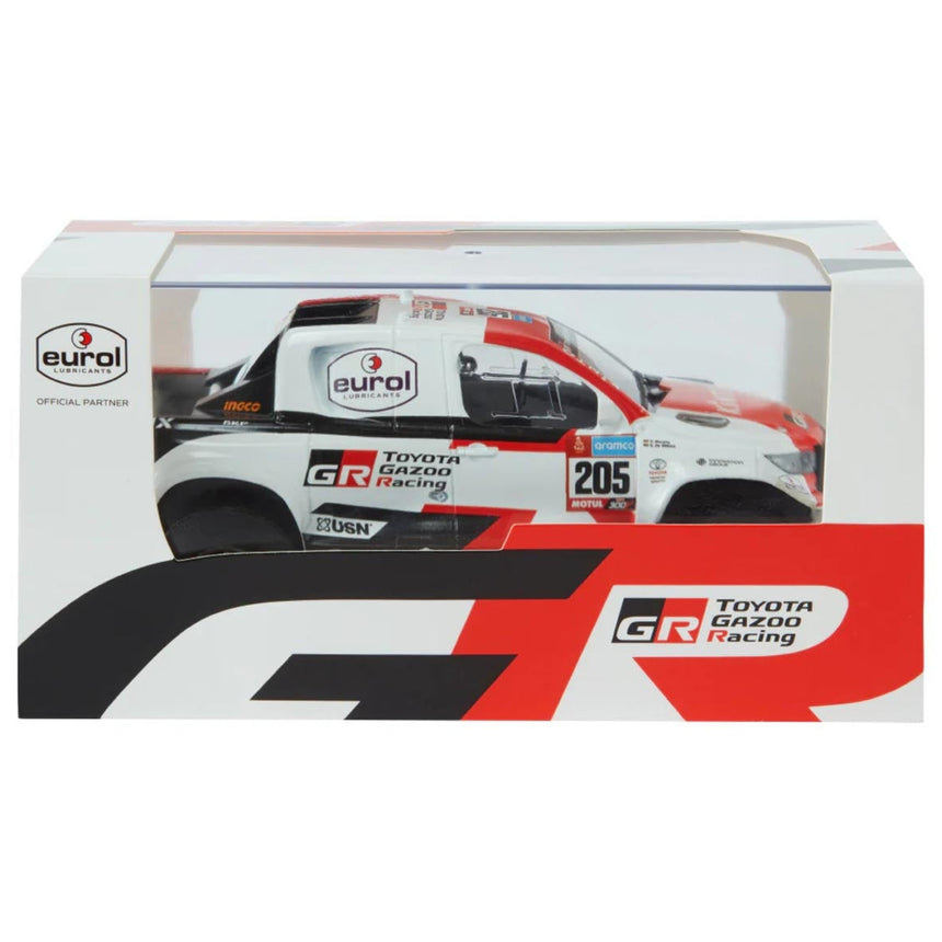 Toyota Gazoo Racing WRRC GR 1:24 Scale W2RC Dakar Diecast Model Car