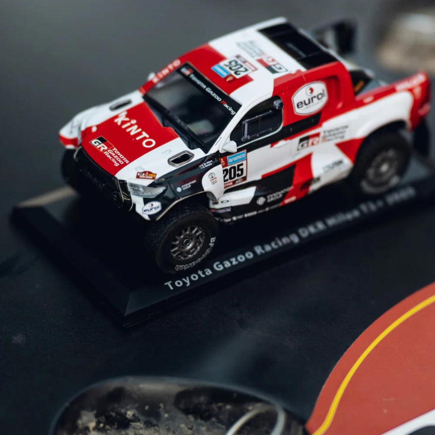 Toyota Gazoo Racing WRRC GR 1:24 Scale W2RC Dakar Diecast Model Car
