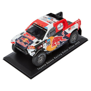 Toyota Gazoo Racing WRRC GR 1:24 Scale W2RC Dakar Red Bull Diecast Model Car