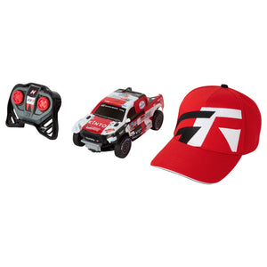 Toyota Gazoo Racing GR 1:18 Scale W2RC RC Radio Control Model Car & Cap Set
