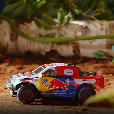 Toyota Gazoo Racing GR 1:18 Scale W2RC Al Attiyah RC Radio Control Model Car