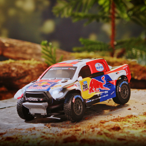 Toyota Gazoo Racing GR 1:18 Scale W2RC Al Attiyah RC Radio Control Model Car