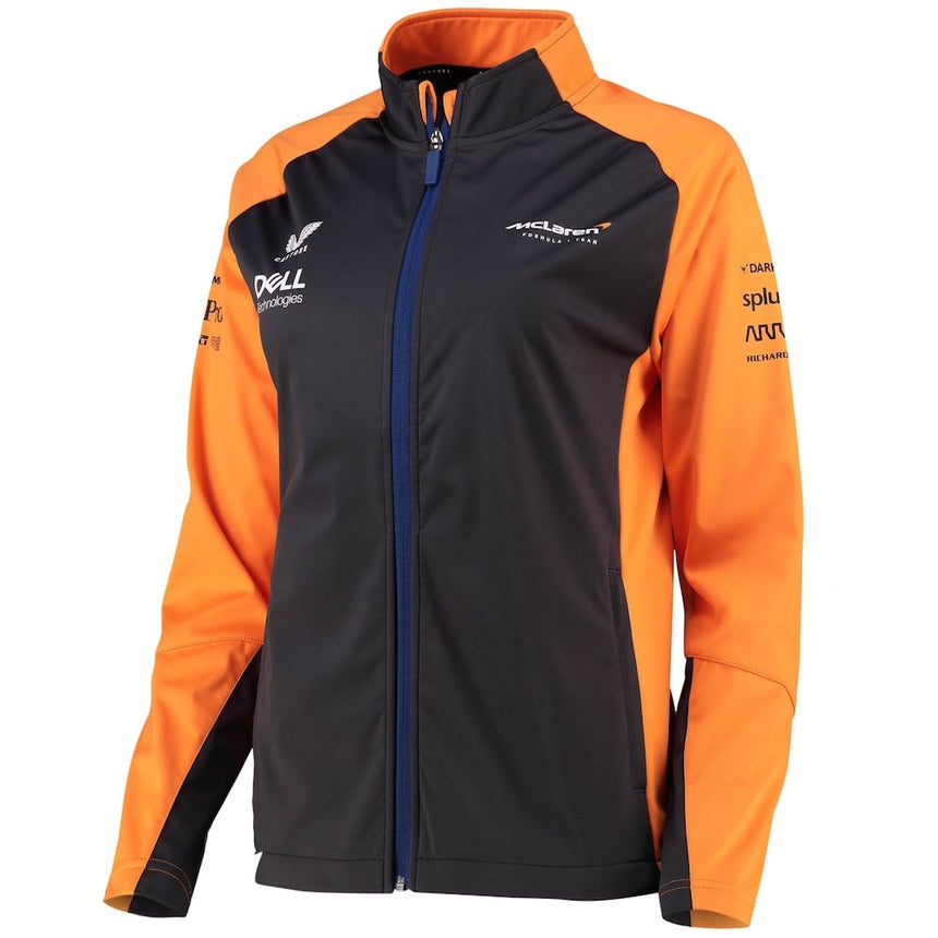 McLaren F1 Team Ladies Softshell Jacket Phantom/Autumn Glory