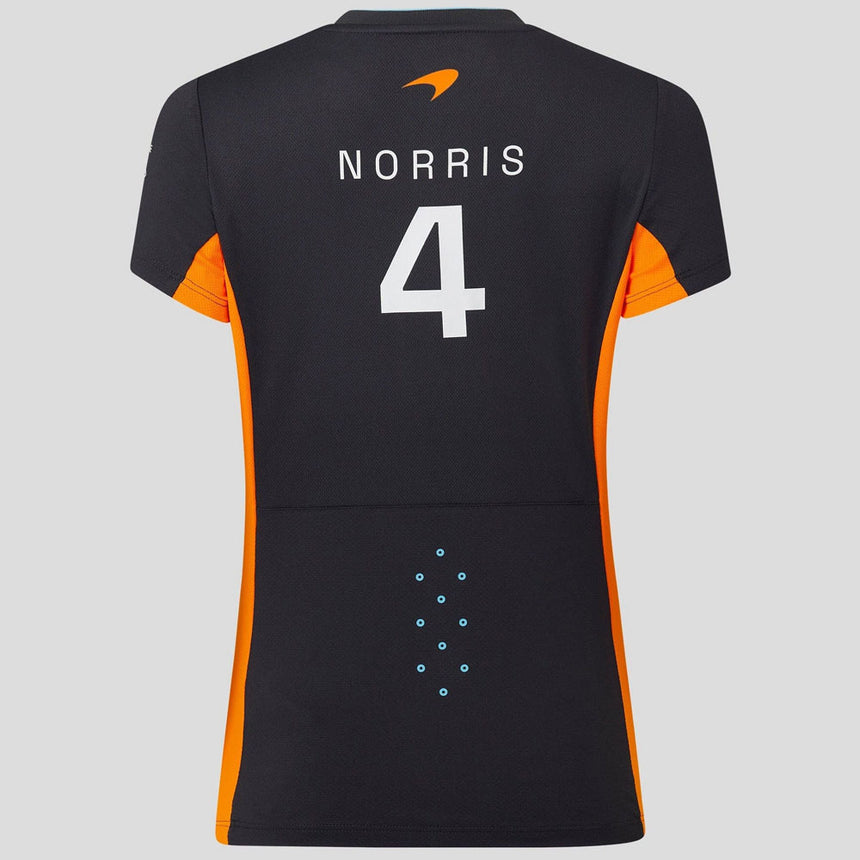 McLaren F1 Team Ladies Set Up Tee Lando Norris Grey