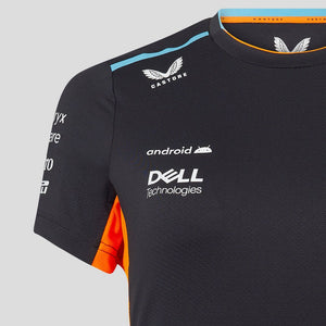 McLaren F1 Team Ladies Set Up Tee Lando Norris Grey