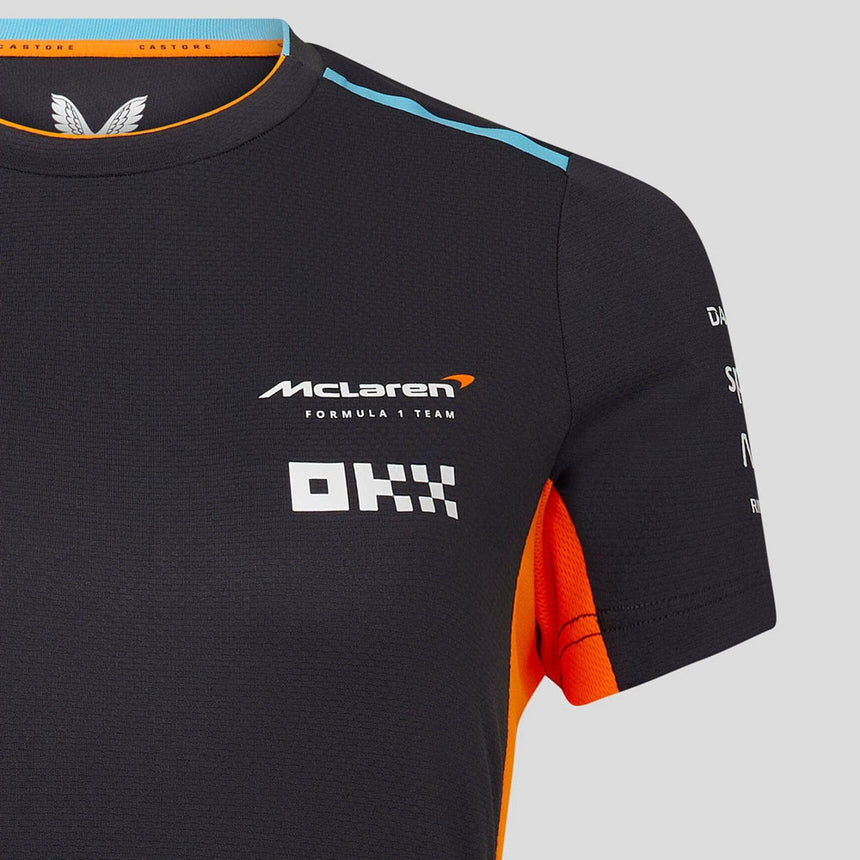 McLaren F1 Team Ladies Set Up Tee Lando Norris Grey