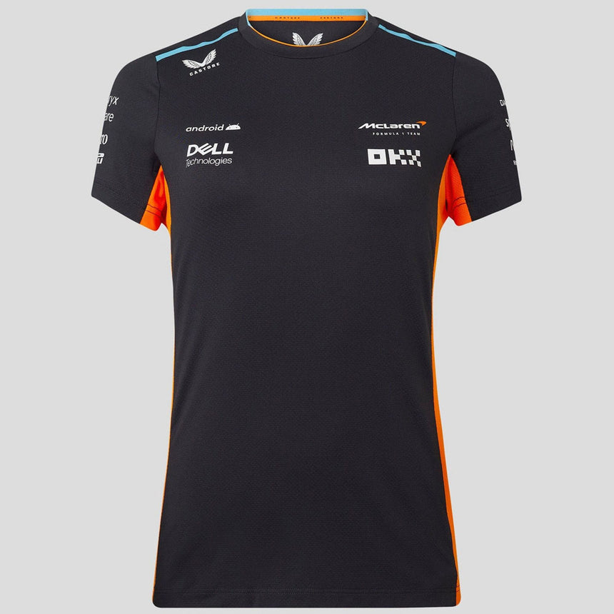 McLaren F1 Team Ladies Set Up Tee Lando Norris Grey