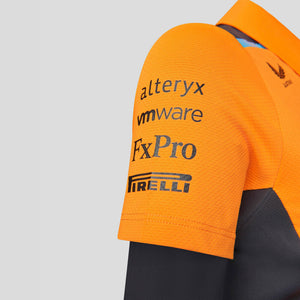 McLaren F1 Team Ladies Polo Shirt 2023 Orange