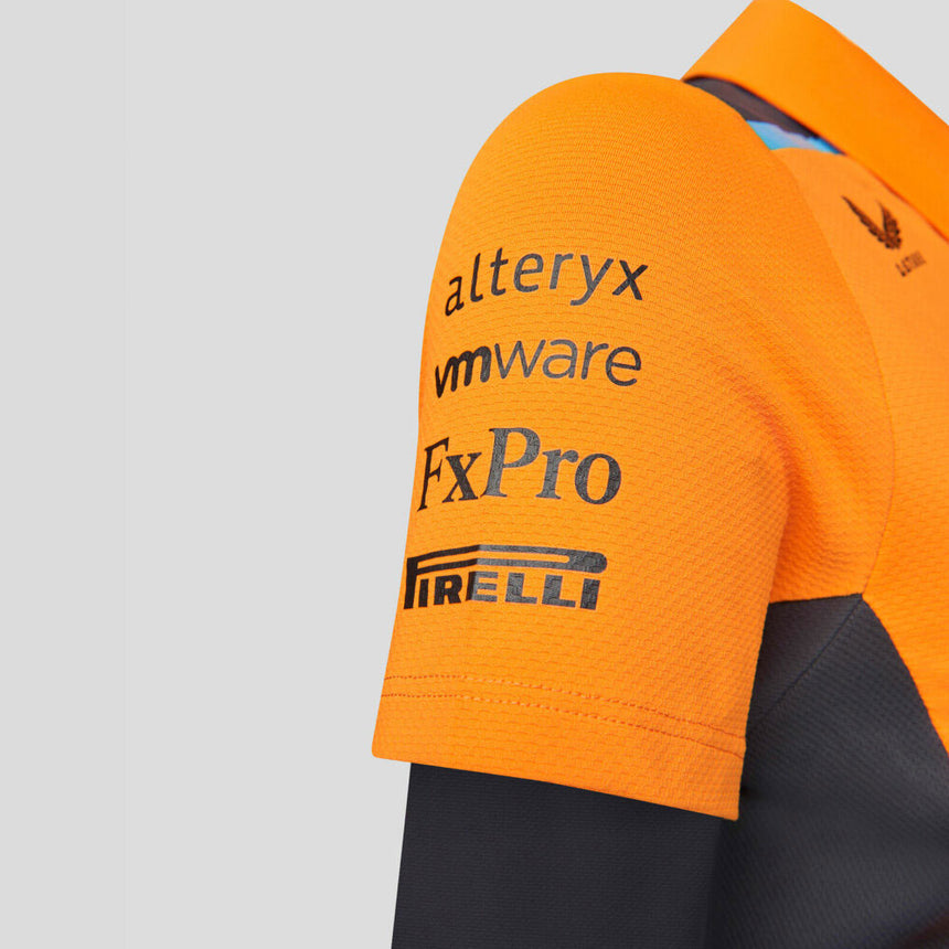McLaren F1 Team Ladies Polo Shirt 2023 Orange