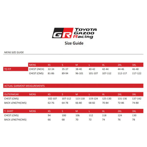 Toyota Gazoo Racing White Officially Licenced Travel Polo Tee Shirt