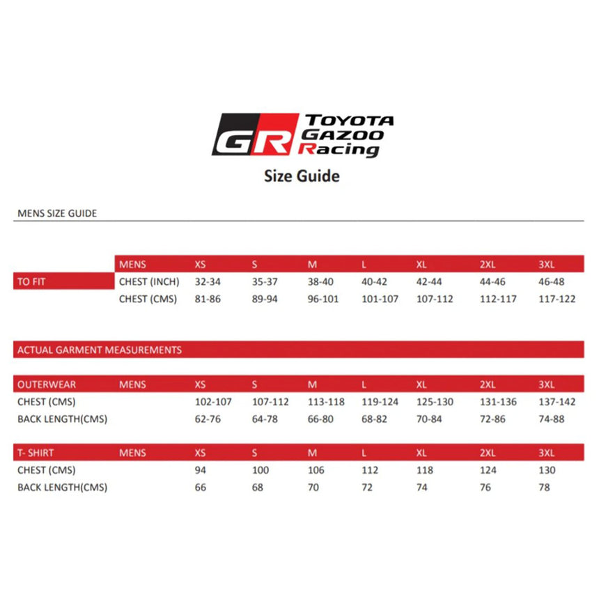 Toyota Gazoo Racing White Officially Licenced Travel Polo Tee Shirt