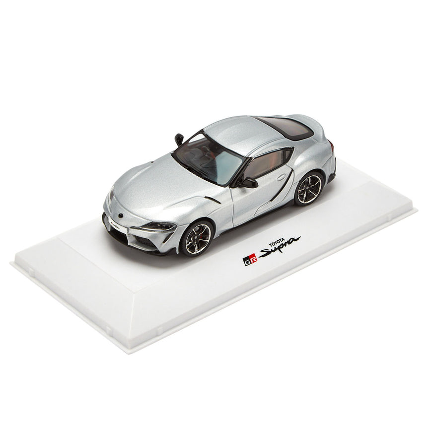 Toyota Gazoo Racing Supra 2019 Silver Metallic Model Car