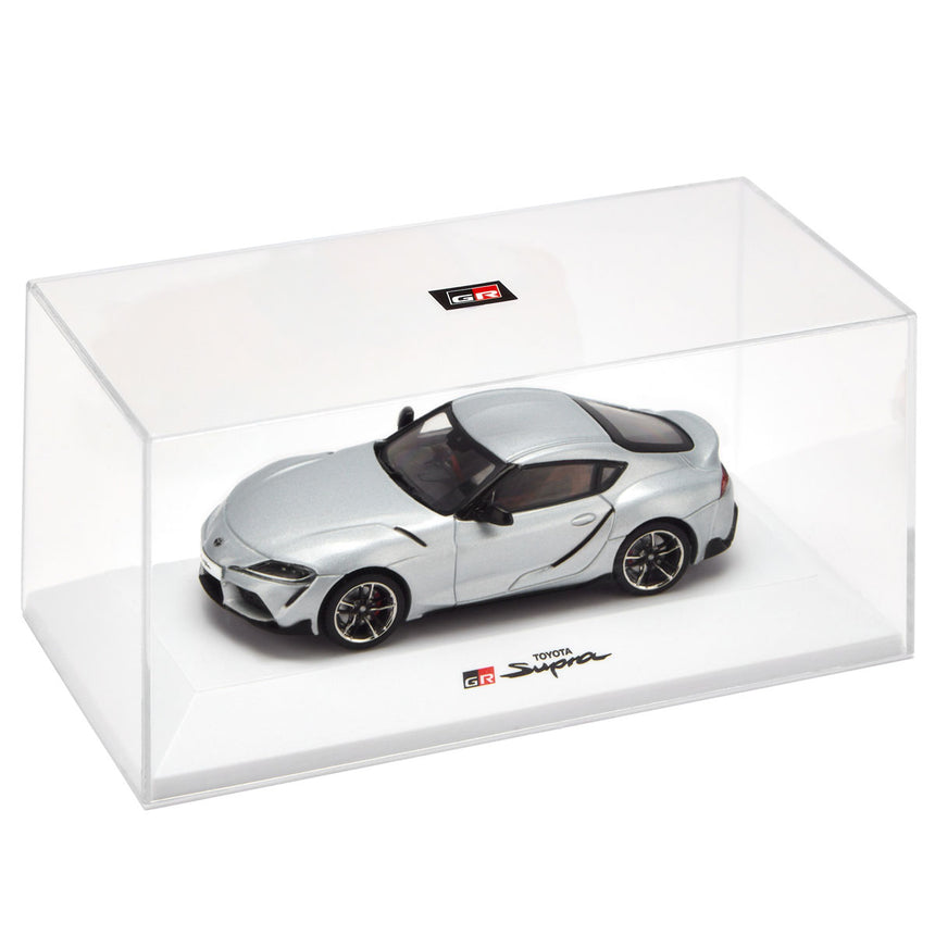 Toyota Gazoo Racing Supra 2019 Silver Metallic Model Car