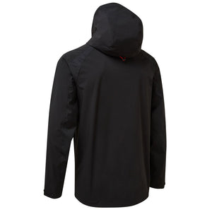 Toyota Gazoo Racing Official License Black Lightweight Hooded Travel Rain Jacket