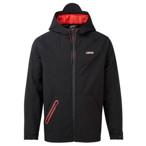 Toyota Gazoo Racing Official License Black Lightweight Hooded Travel Rain Jacket